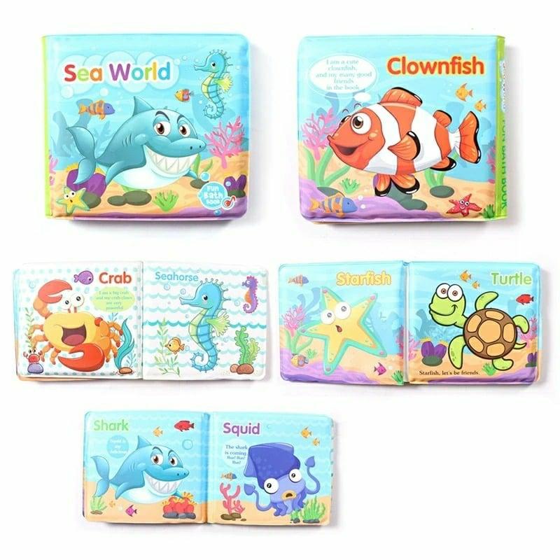 Bath Beach Toys |   Bath Books Baby – Education Toy – Floating Book Bath Beach Toys Bath Beach Toys