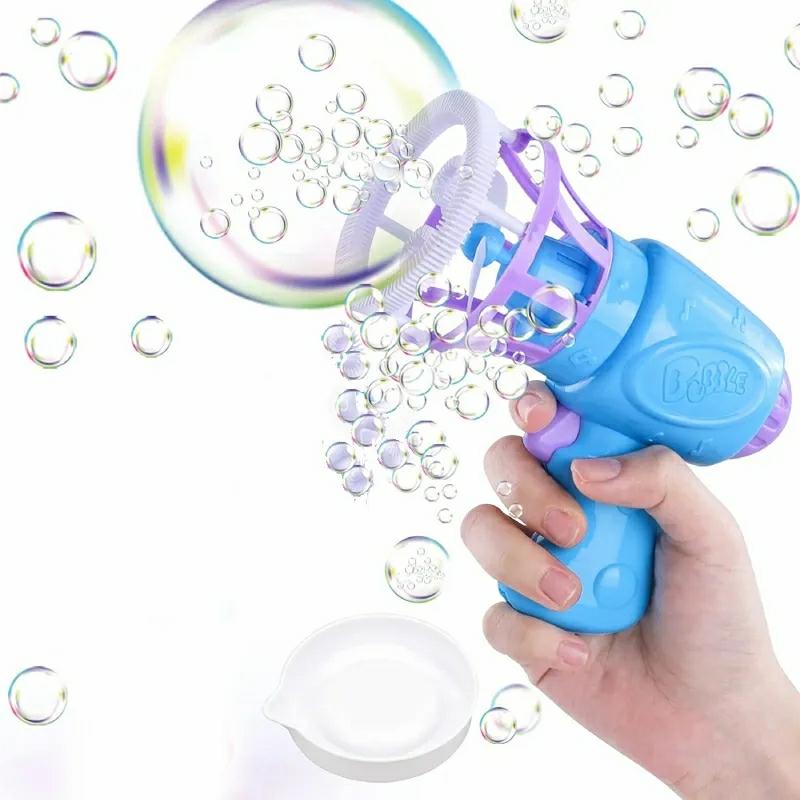 Bath Beach Toys |   Magic Bubble Blower Machine – Electric Automatic Bubble Maker Gun With Mini Fan Outdoor Toy Bath Beach Toys Bath Beach Toys