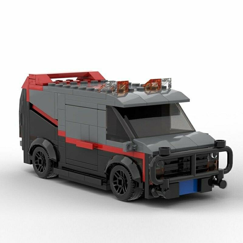 Building Blocks |   Buildmoc A-Team Building Blocks Van Building Blocks Building Blocks