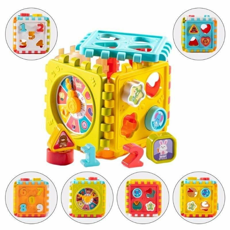 Educational Toys |   Baby Activity Cube Shape Sorting Toy Educational Toys Educational Toys