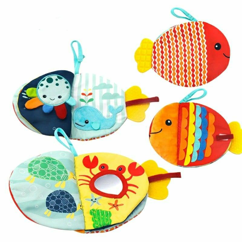 Educational Toys |   Baby Cloth Book Doll Small Fish Cloth Book Early Education Books Educational Toys Educational Toys