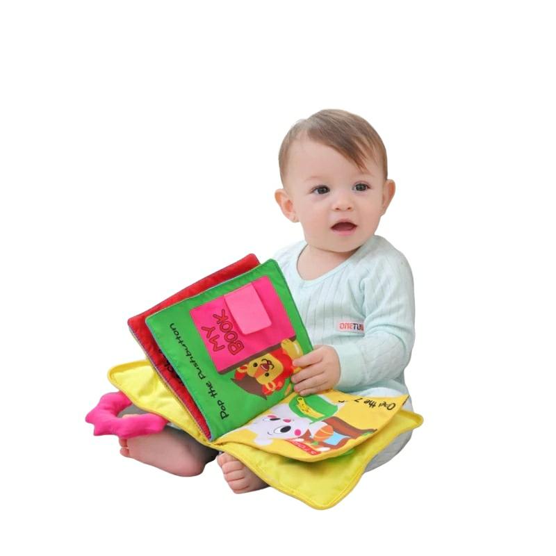 Educational Toys |   Baby Cloth Books Educational Cartoon Learning 12 Pages Educational Toys Educational Toys