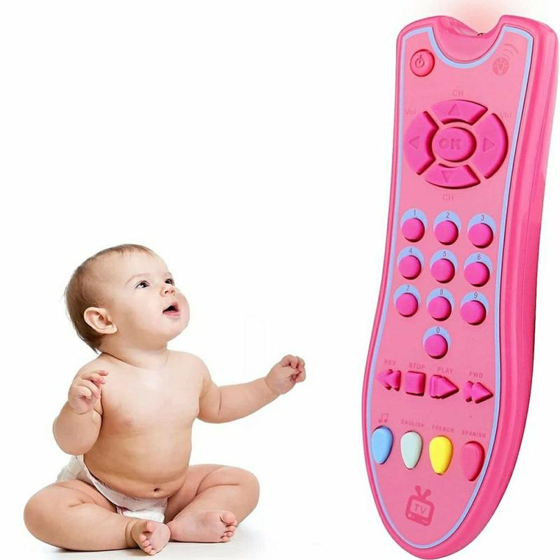 Educational Toys |   Baby Simulation Tv Remote Toy Control Kids With Light And Sound Realistic Educational Toys Educational Toys