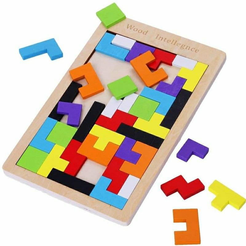 Educational Toys |   Baby Wooden Blocks Tangram Puzzle Brain Teasers Toy Educational Toys Educational Toys