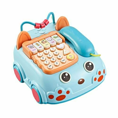 Educational Toys |   Car Phone Sounds Light Toy Montessori Educational Toy Educational Toys Blue