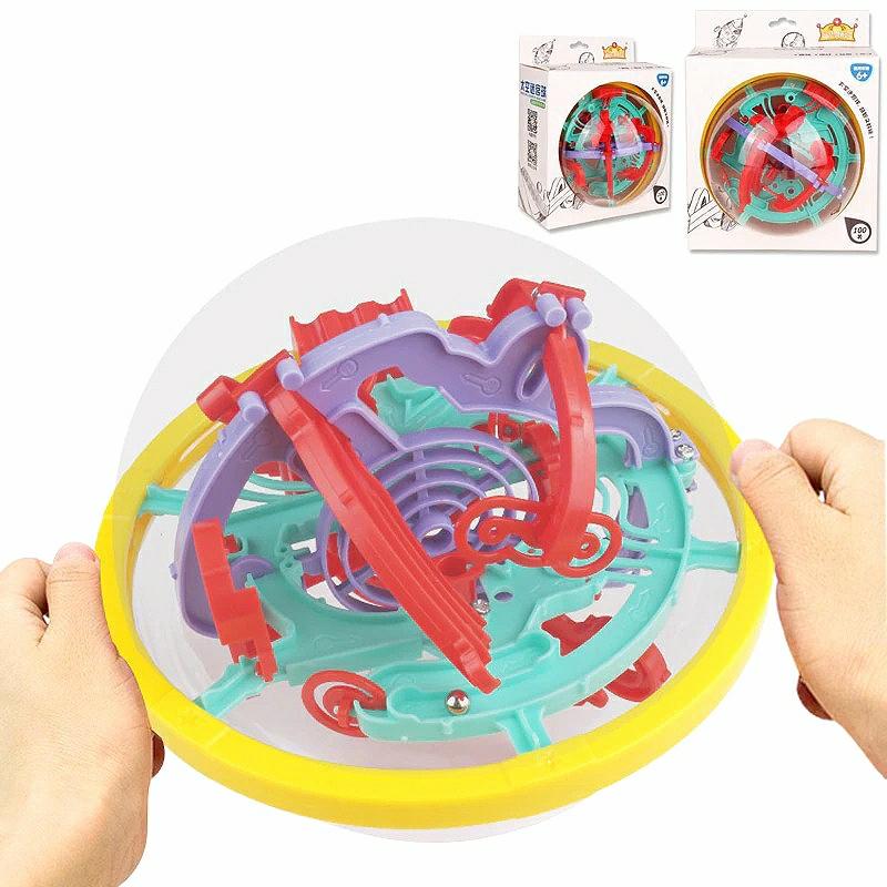 Educational Toys |   Children’s Magic 3D Space Ball Maze Intelligence Balance Training Classic Educational Toy Educational Toys Educational Toys