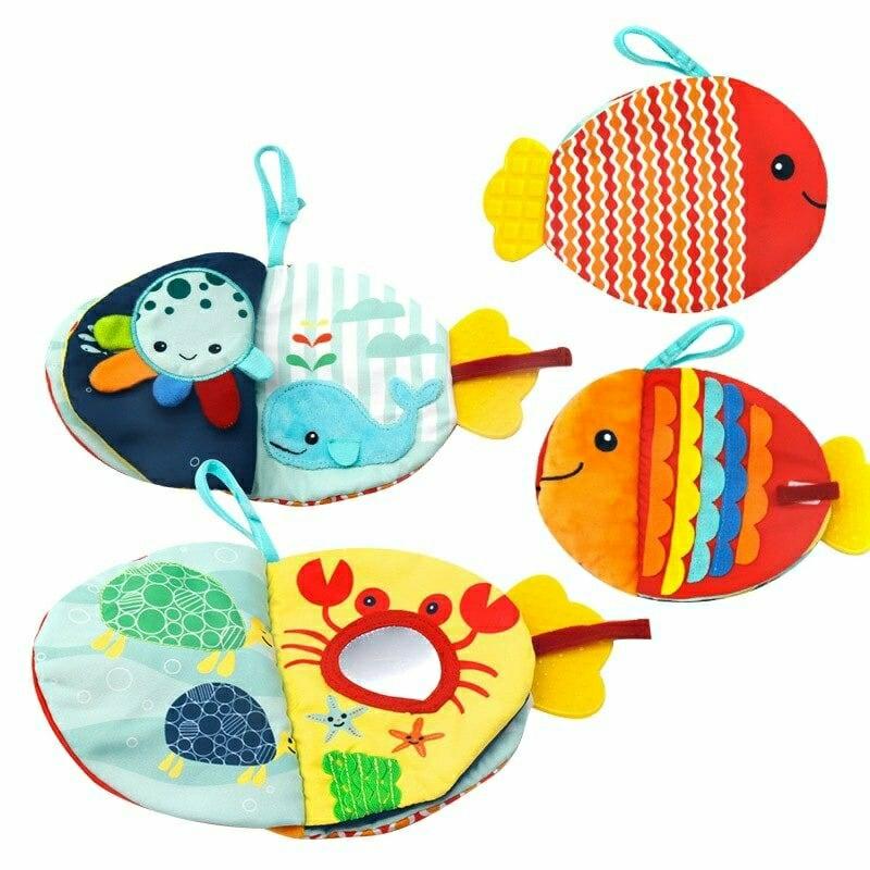 Educational Toys |   Fish Cloth Book Cartoon Sea Animals Baby Education Educational Toys Educational Toys