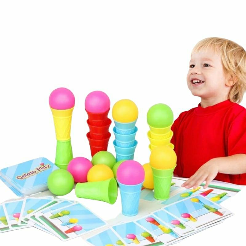 Educational Toys |   Ice Cream Toy Stacking Speed Card Game Educational Toys Educational Toys