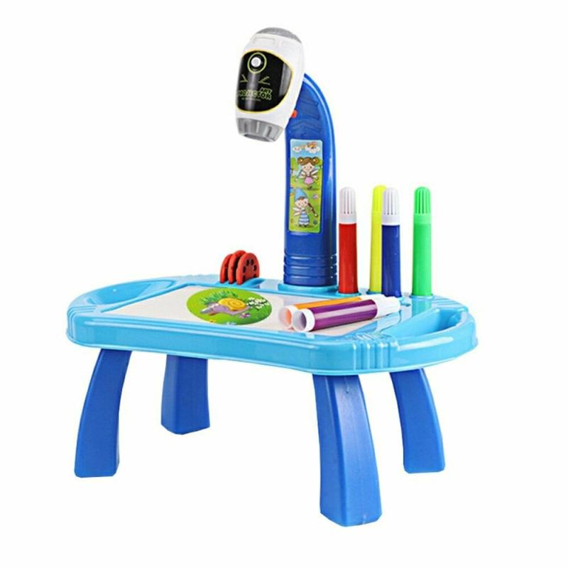 Educational Toys |   Kids Draw Projector Learning Painting Educational Learning Toys Educational Toys Blue