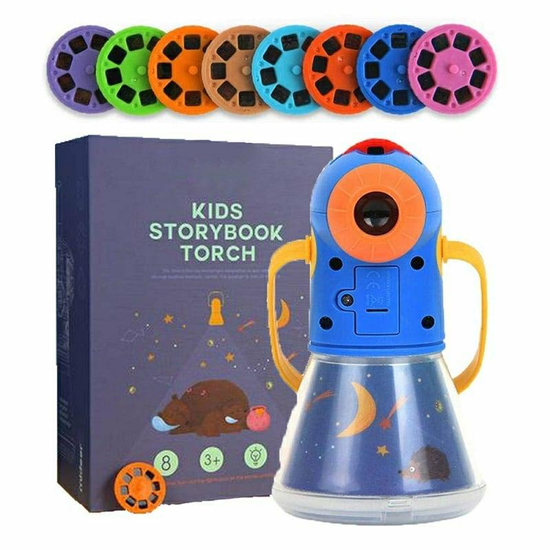 Educational Toys |   Kids Multifunctional Storybook Night Lights Projector Toy Educational Toys Educational Toys