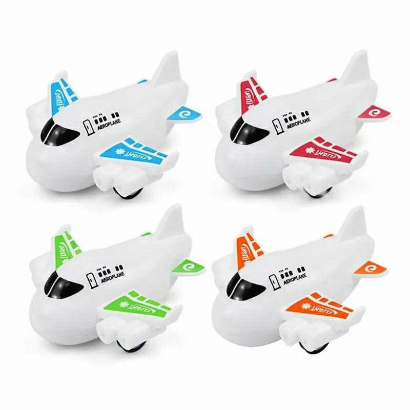 Engineering Toys |   Airplane Pull Back Toy – Aircraft Model Educational Airliner Toy – 4Pcs/Set Engineering Toys Engineering Toys