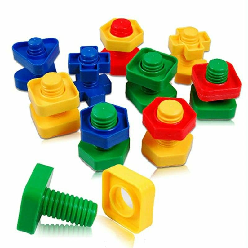 Engineering Toys |   Bolts And Nut Shape Toys For Children Educational Toys Educational Toys