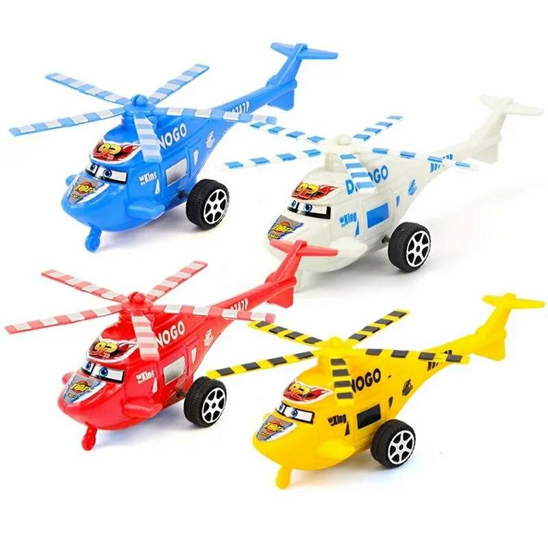 Engineering Toys |   Helicopter Pull Back Toy – Aircraft Model Educational Airliner Toy – 4Pcs/Set Engineering Toys Engineering Toys