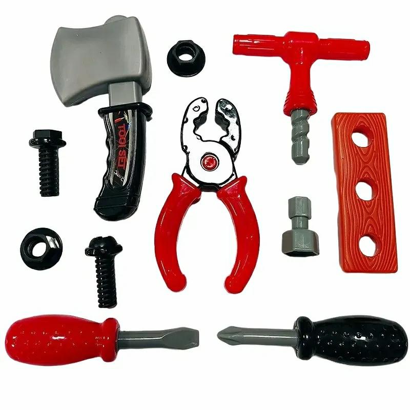 Engineering Toys |   Repair Tools Set Toys – Safe Plastic Children Maintenance Tools Screwdriver Hammer Tongs Pretend Play Toy Engineering Toys Engineering Toys