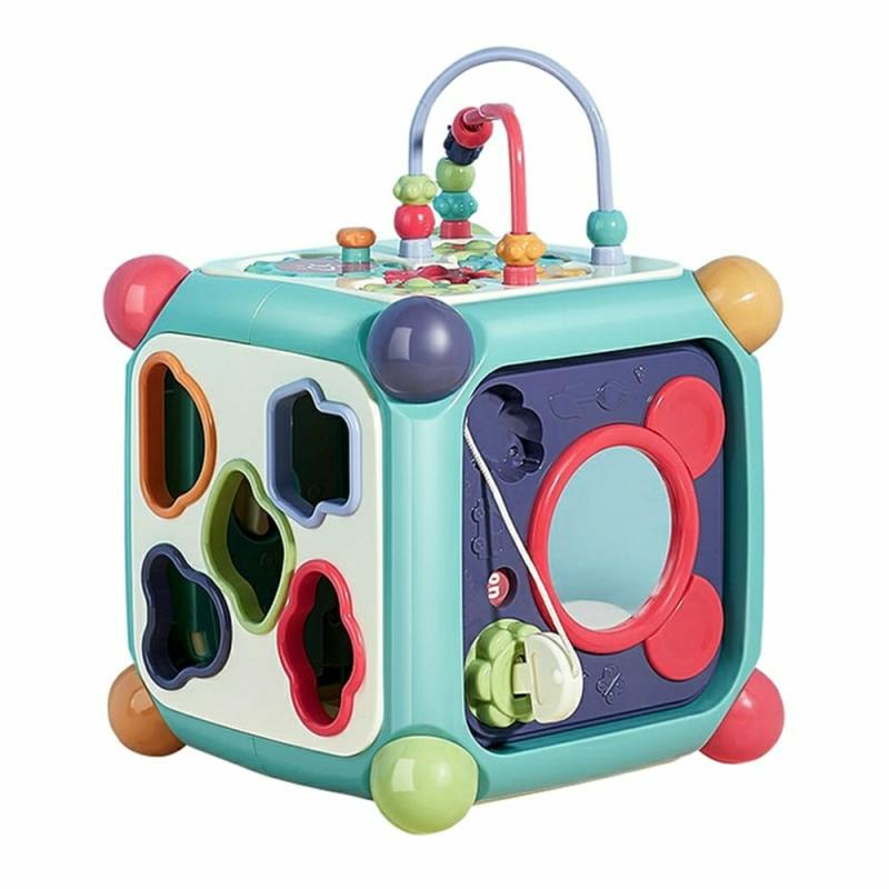 Musical Toys |   Baby Musical Geometric Blocks Multifunctional Toys Educational Toys Blue