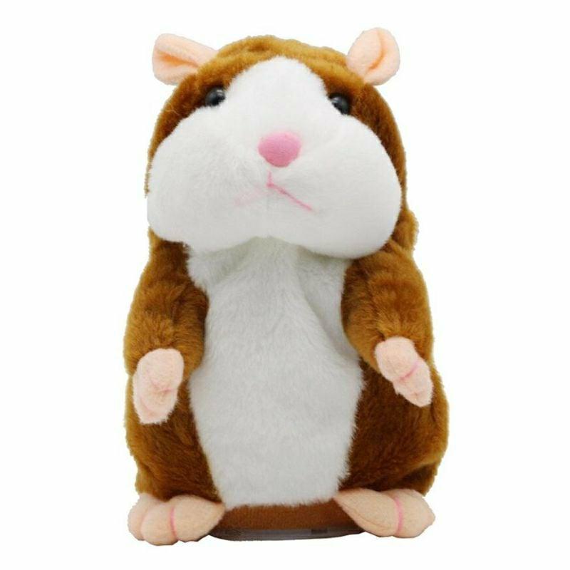 Musical Toys |   Hamster Talking Plush Animal Doll Toy Musical Toys Brown