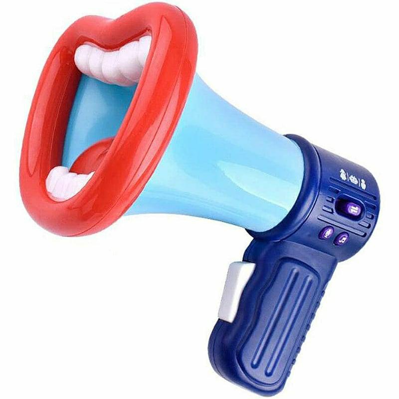 Musical Toys |   Horn Voice Changer Funny Sound Recording Loudspeaker Musical Toys Blue