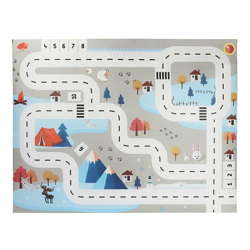 Playpens Playmats |   Baby Play Mat City Traffic Road Map Parking Lot Playpens Playmats Hellicopter