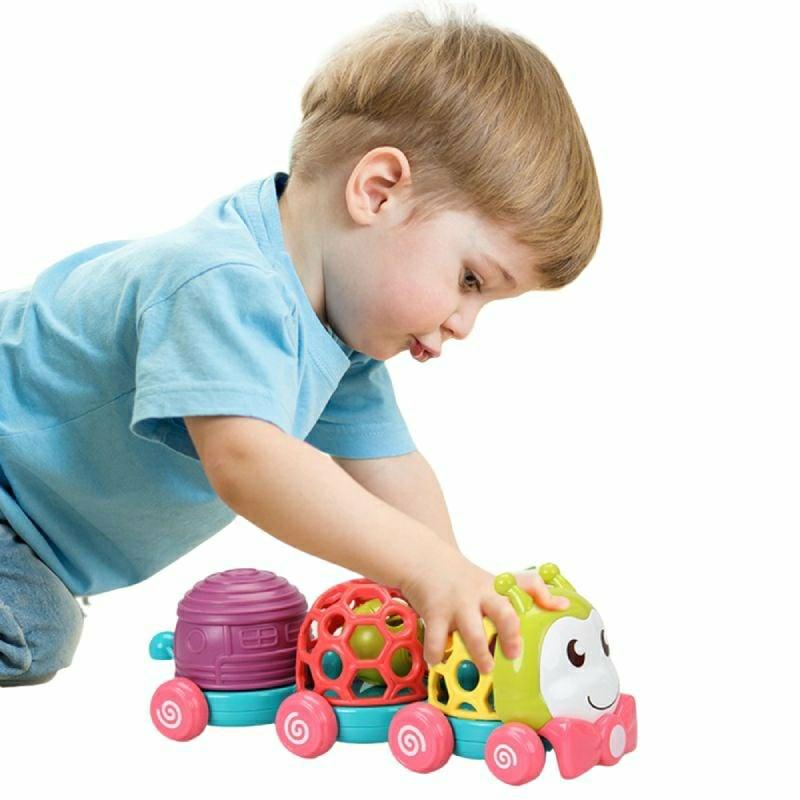 Rattle Toys |   Baby Rattle Mini Train Cartoon Toy Musical Toys Musical Toys