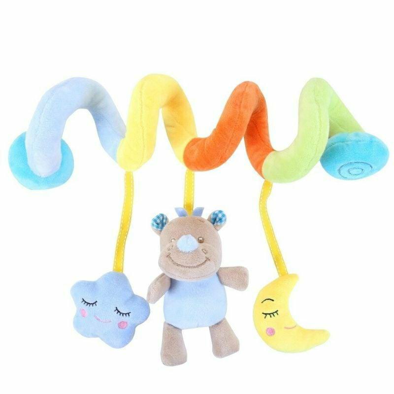 Rattle Toys |   Rattles Infant Baby Activity Plush Toys For Crib Mobile Stroller Bar Car Seat Mobile Rattle Toys Rattle Toys