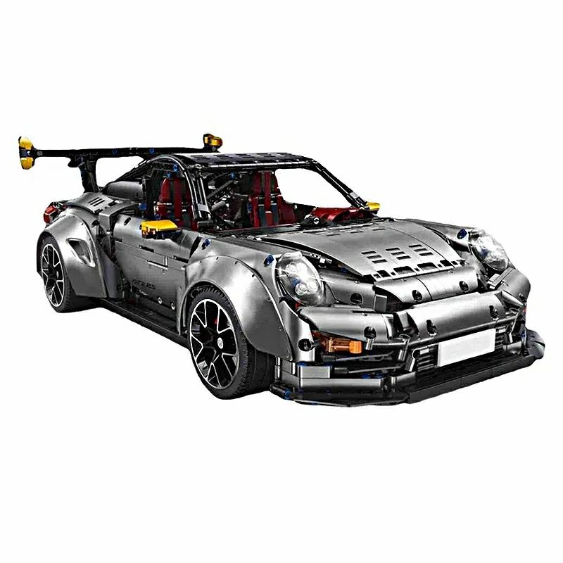 Rc Toys |   911 Sports Car Building Kit – 1:8 Scale Race Car Building Blocks Set And Construction Toys, Car Models Kits To Build For Adults,(3389 Pcs) Building Blocks Building Blocks