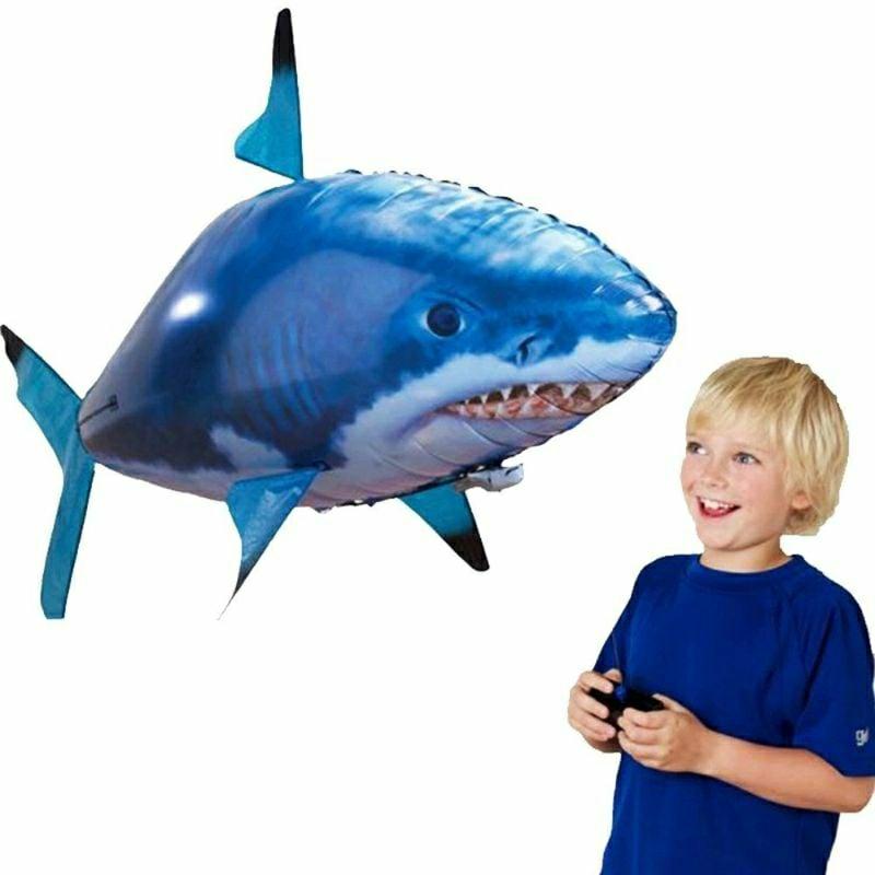 Rc Toys |   Flying Shark Toy Air Swimming Remote Control Bath Beach Toys Bath Beach Toys