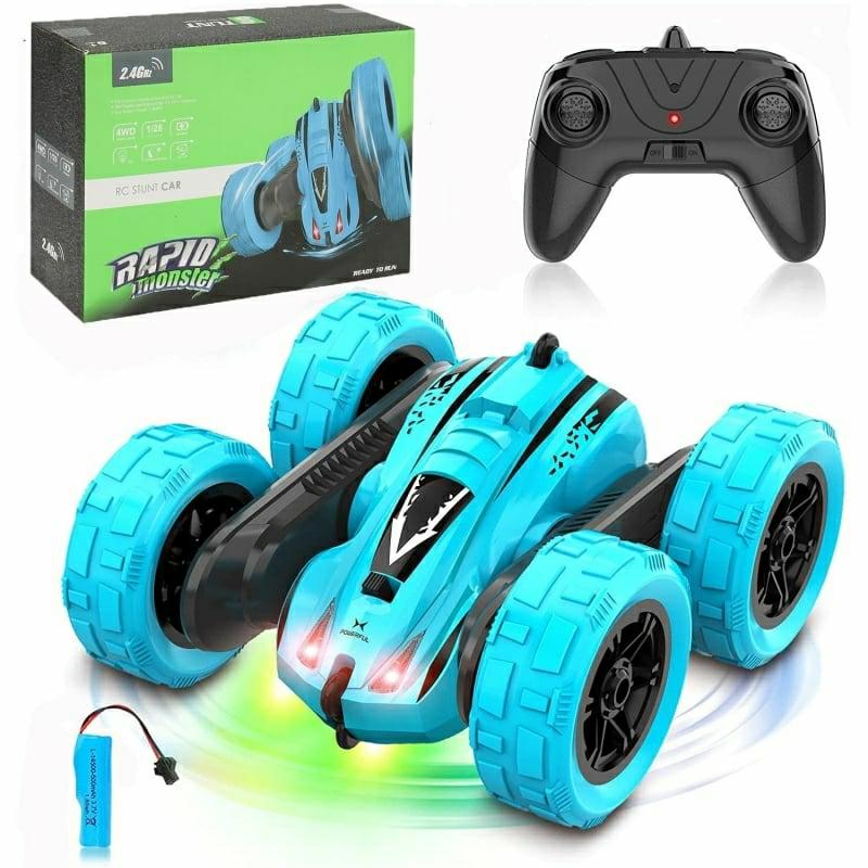 Rc Toys |   Rc Car Remote Control Off Road 360° Reversal Vehicle Toy Rc Toys Blue