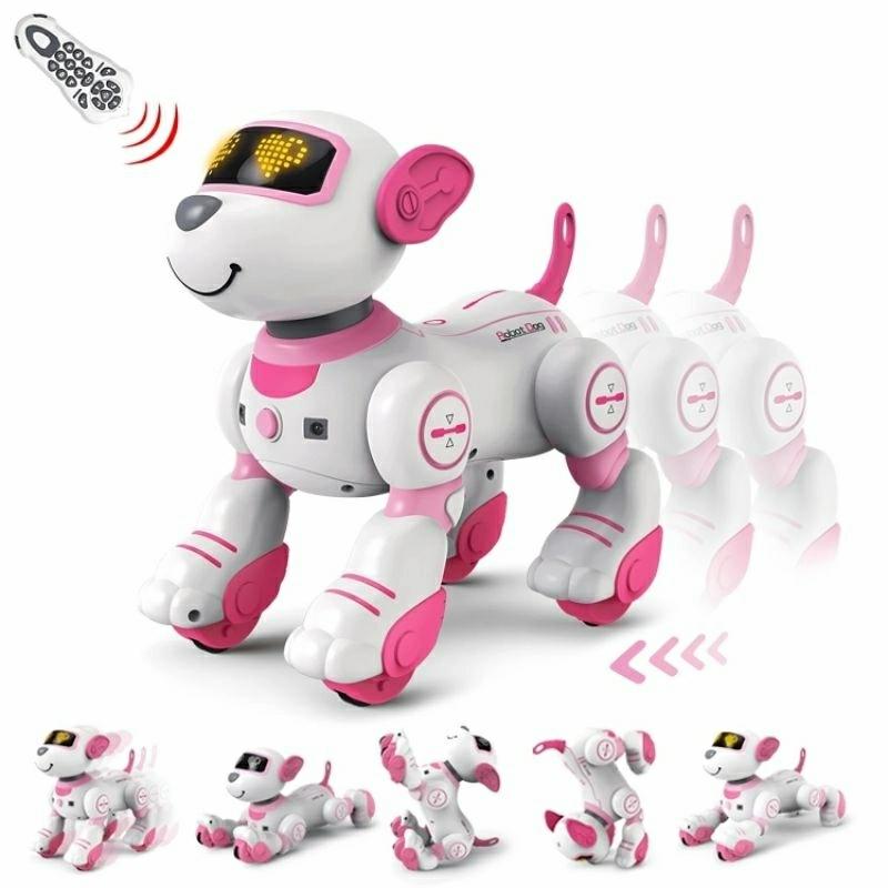 Rc Toys |   Remote Control Robot Dog Smart Toy For Kids Rc Toys Blue