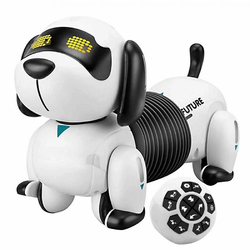 Rc Toys |   Remote Control Robot Puppy Dog Rc Interactive Smart Electronic Robot For Kids Singing Programmable Electronic Pets With Sound Rc Toys Rc Toys