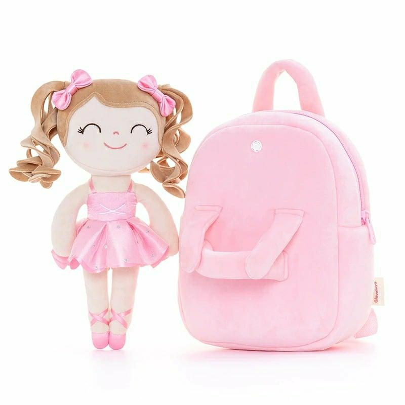 Stuffed Toys |   Baby Girl Backpack Doll Plush Toy Stuffed Toys Stuffed Toys