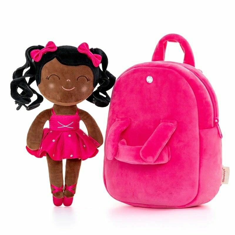 Stuffed Toys |   Baby Girl Backpack Doll Plush Toy Stuffed Toys Stuffed Toys