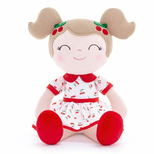 Stuffed Toys |   Baby Stuffed Doll Cherry Girl Plush Toy Stuffed Toys Pink Cherry