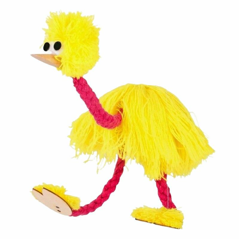 Stuffed Toys |   Ostrich Marionette Toy – Puppets String Doll Interactive Educational Toys For Children Kids Educational Toys Blue