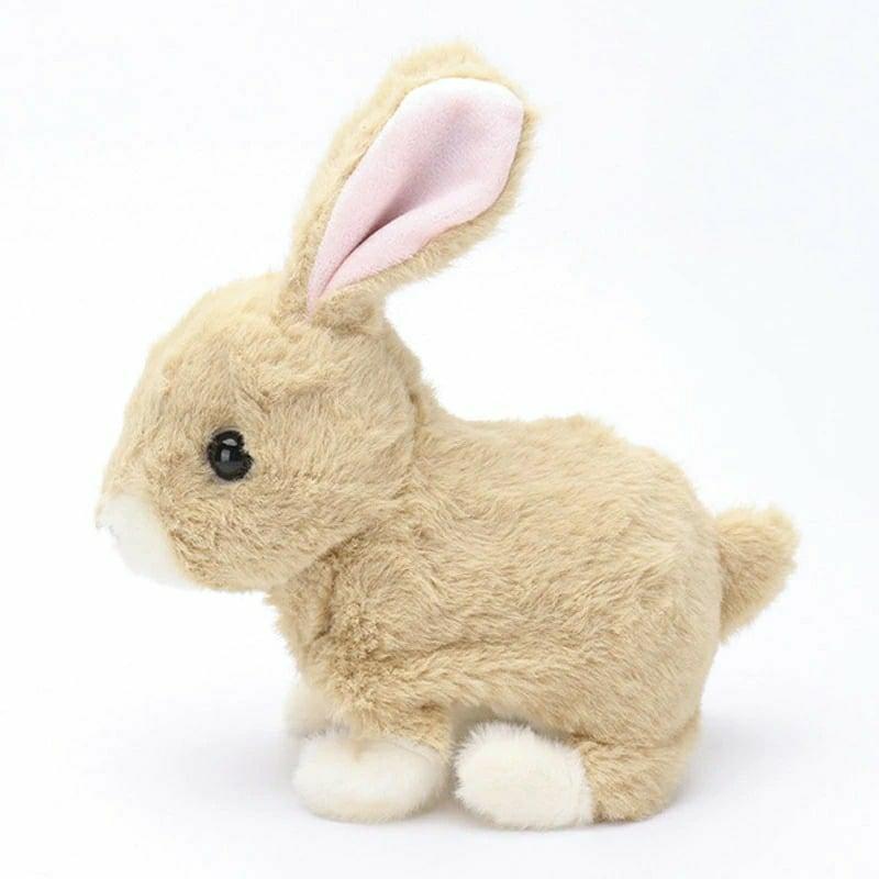 Stuffed Toys |   Rabbit Electronic Plush Pet Interactive Animal Toys Stuffed Toys Brown