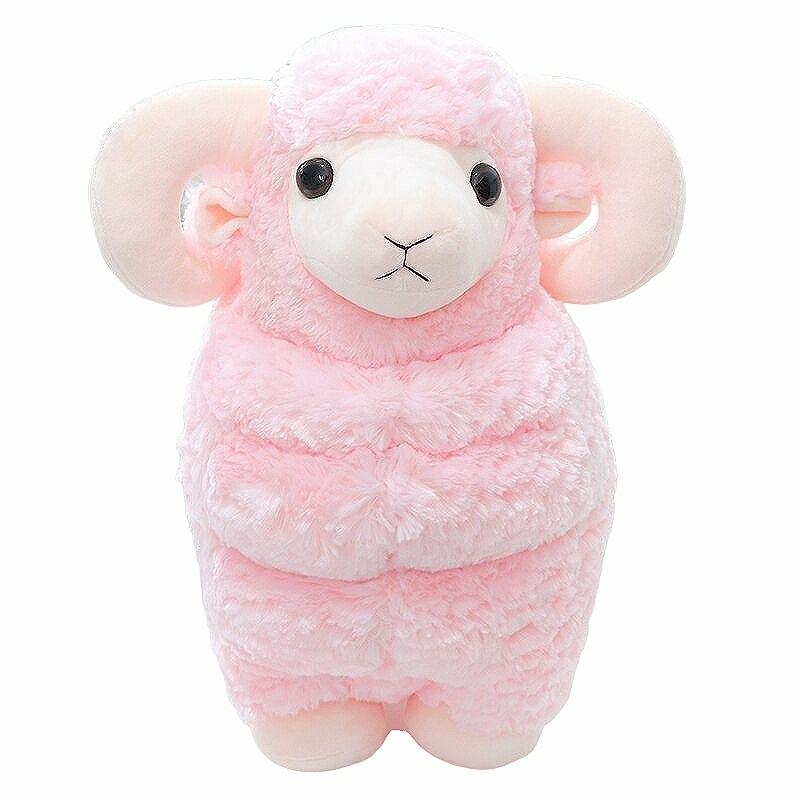 Stuffed Toys |   Sheep Plush Doll – Soft Stuffed Animal Plush Toy 16.5" Stuffed Toys Brown