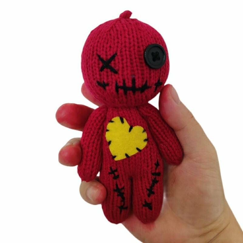 Stuffed Toys |   Stuffed Revenge Voodoo Doll Diy Knitting Pattern Halloween Toy Stuffed Toys Beige