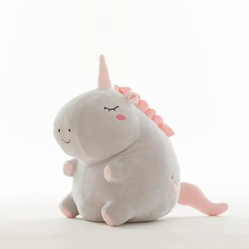 Stuffed Toys |   Unicorn Plush Doll – Stuffed & Plush Animal Baby Toys, Baby Accompany Sleep Gifts Stuffed Toys Gray