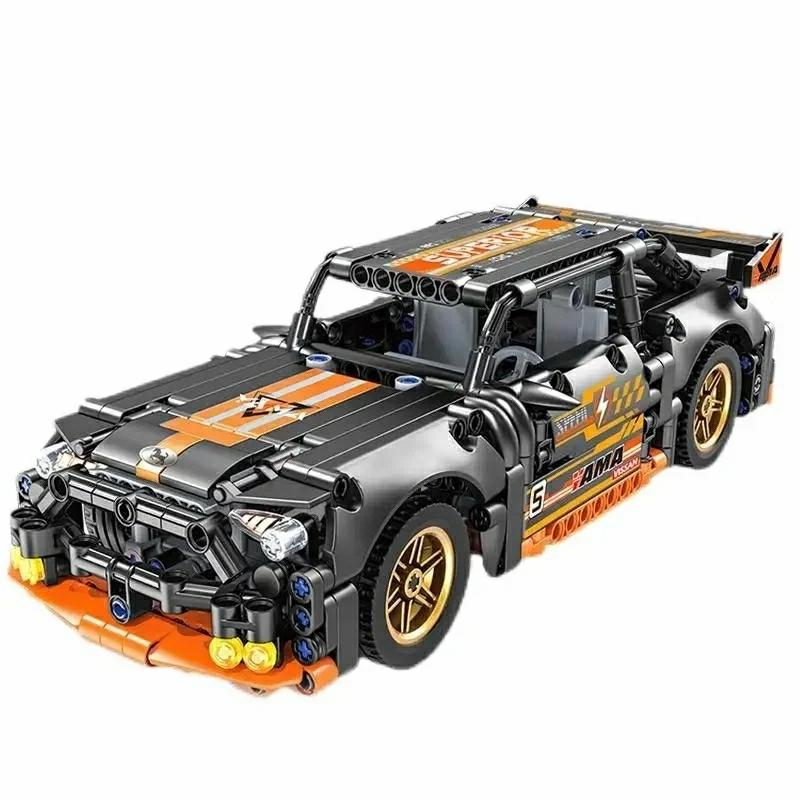 Building Blocks |   Car Racing Building Blocks Technical Auto Vehicle Toy For Kids Building Blocks Building Blocks