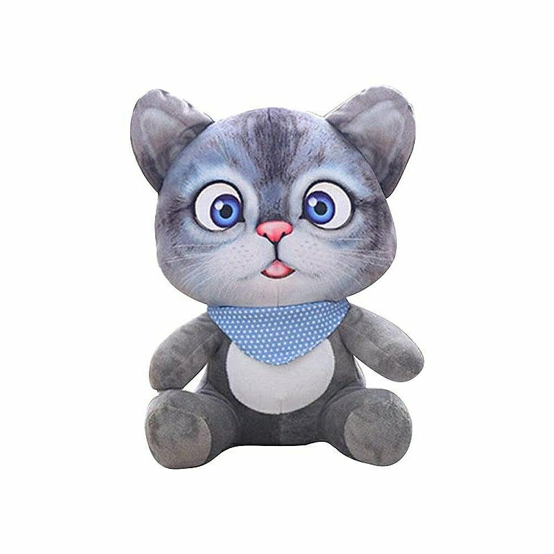 Stuffed Toys |   Cat Plush Toy Soft Stuffed Animal Doll For Baby Stuffed Toys Brown