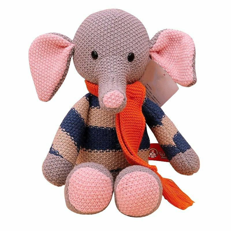 Stuffed Toys |   Stuffed Animal Elephant Plush Toy Cushion Stuffed Toys Bear