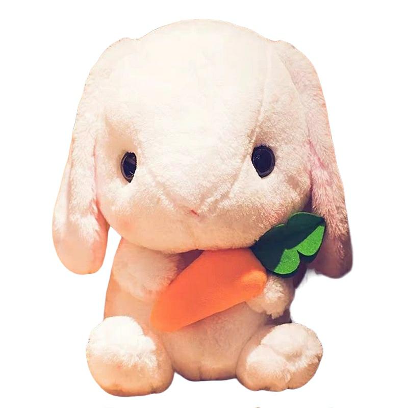 Stuffed Toys |   Stuffed Rabbit Plush Toy Soft Toys Cute Bunny Kid Pillow Stuffed Toys Brown-Bottle